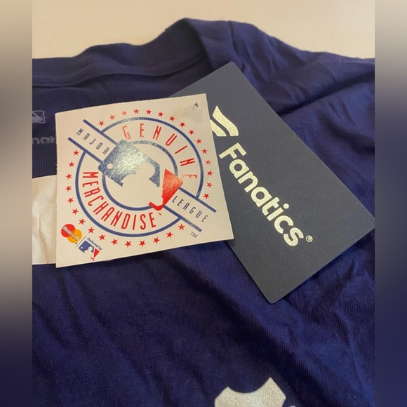 NWT Fanatics MLB Detroit Tigers Wasconah Navy Blue Short Sleeve Shirt Size XXL - Picture 5 of 6